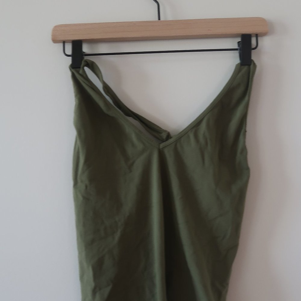 NWOT- Low back Free People halter top bodysuit